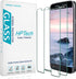 HPTech (2-Pack Galaxy S7 Screen Protector - Tempered Glass Film For Samsung Galaxy S7, Easy to Install, Bubble Free, 9H Hardness...