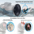 55mm Universal Metal Lens Hood,Wide Angle Lens Hood Compatible All 55mm Brands Camera Lens(and Easy to Install and Remove)+1pcs 55mm Lens Cap...