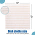 Homaxy 12 Pack Kitchen Dish Cloths, Ultra Soft and Absorbent Dish Towels, Reusable Fast Drying Microfiber Cleaning Cloth, Coral Velvet Wave Design...