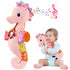 Baby Girl Toys 0-6 Months,Infant Musical Stuffed Animals Soft Toy with Bright Colors,Crinkle Sound Paper, Multi-Textures & Rattles,Baby Newborn To...