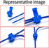 80 Pcs Quick Splice Wire Connectors, Solderless Quick Splice Snap Electrical Wire Connectors, Insulated Electrical Wire Crimp Connectors Terminal ...