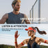 Air Conduction Headphones, Wireless Bluetooth 5.3 Earphones with Mic, IPX6 Waterproof Sweatproof Lightweight Open Ear Sports Headset for Outdoor R...