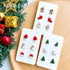 Keoker Christmas Clay Cutters, Christmas Clay Cutters for Jewelry Making, 10 Clay Cutters Shapes Christmas, Christmas Tree Clay Cutter for Earring...