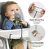 Toy Straps for Baby – 3 Pack Adjustable Silicone Toy Straps for Baby and Sippy Cup Straps for Strollers, High Chairs, Cribs, Car Seats, Food Grade...