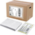 Packing List Envelopes, Clear 7.5" x 5.5" Self Adhesive Shipping Labels Envelope Pouches (100 PCS)...