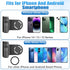Magnetic Camera Handle Bluetooth Bracket - for Magsafe Tripod Mount Smartphone Camera Grip Holder Stand with 1/4 Screw Cold Shoe Bluetooth Wireles...