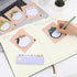 5 Pcs Cat Theme Sticky Notes,300 Sheets Kawaii Sticky Note Pads Cute Animal Sticky Notes Pads Note Page Index Tabs Self-Stick Cartoon Sticky Note ...