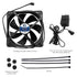 Coolerguys Quiet AC Powered Receiver/Component Cooling Fan Kits (120mm)...
