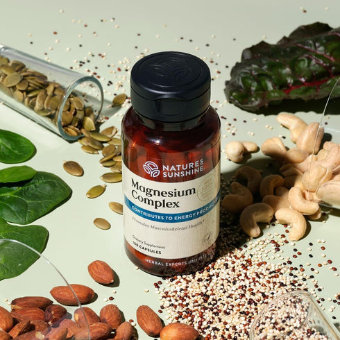 Nature’s Sunshine Magnesium Complex - High Potency Magnesium Supplement for Muscle Function, Energy Production, & Reduction of Tiredness and Fatig...