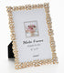 Licotom Luxury Metal Picture Frame with Brilliant Crystals, Gold Photo Frame 5 x 7 inch...