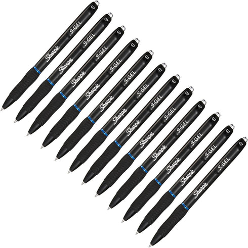 SHARPIE GEL OS UPC 0.7MM RED...
