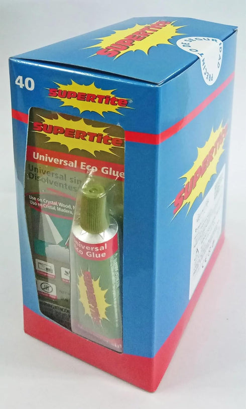 Ref-1040 Supertite UNIVERSAL ECO GLUE- 20g (0.63oz) Tube Single Blister...