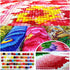 HONGJIE DIY 5D Diamond Art Painting Kit, Anime 20X16 inches Round Full Drill Crystal Rhinestone Embroidery Cross Stitch Arts Craft for Home Wall D...