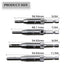 Self Centering Drill Bit Set, 4 PCS HSS Self-Centering Hinge Tapper Core Drill Bit Set, Woodworking Tools and Accessories 5/64", 7/64", 9/64", 11/...