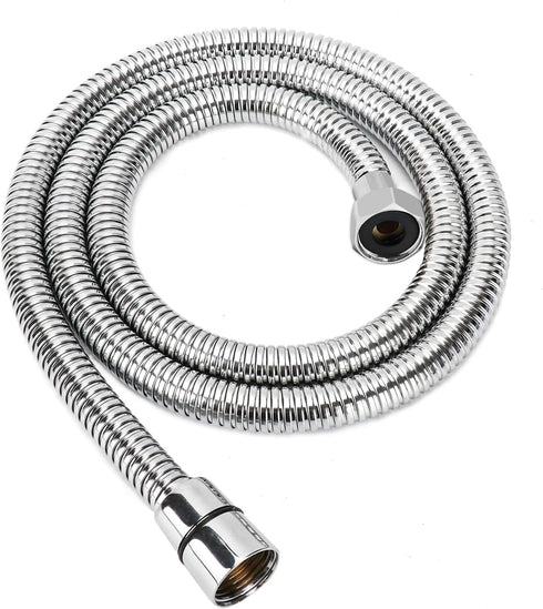 LukLoy ??/??" to ??/??" Nut Stainless Steel Shampoo Bowl Hose for Professional Salon Shampoo Bowl Faucet and Sprayer Head, Sprayer Head Not Includ...