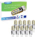 G4 LED Bulb 12V ac/dc Bi-pin Base Landscape Light Bulbs - 10W Replacement Halogen JC Bulb - 1 Watt 12 Volt Mini T3 Bulb for Under Cabinet Puck Lig...