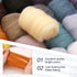 JUPEAN Needle Felting Wool, Roving Wool, Needle Felting Starter Kit for Beginner - 48 Colors Wool Roving Yarn with 2-Layer Transparent Storage Box...