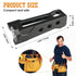 Chamfering Edge Band Trimmer,Adjustable Edge Banding Trimmer,veneers,Hand Planer,Edge Banding Tools.(Handle + R1, R2 Blade)...