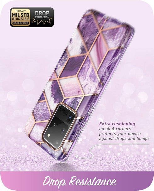 i-Blason Cosmo Series Case for Samsung Galaxy S20 Ultra 5G (2020 Release), Slim Stylish Protective Case Without Built-in Screen Protector, Ameth, ...