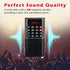 Mini Pocket FM Walkman Radio Portable Battery Radio with Recorder, Lock Key, SD Card Player, Rechargeable Battery Operated, by PRUNUS(NO AM)...