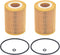 2Pcs Oil Filter Compatible With Mercedes-Benz Freightliner Jeep Dodge Vehicle E350 GL350 ML350 R320 R350 S350 Sprinter 2500 3500 Grand Cherokee 20...