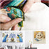 Cross Stitch Aida Fabric 14 Count, 59 by 39 Inch Large Size, Classic Reserve Cross Stitch Aida Cloth for Home DIY Embroidery Decoration...