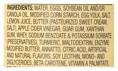 REESE SAUCE HOLLANDAISE 7.5 OZ...