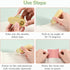 6-Piece Double Sided Tapes, Adhesive Glue Tape Roller for Scrapbooking Supplies, Dispenser Runner for Craft (Pastel)...