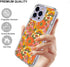 Retro Groovy Flowers Case Compatible with iPhone 13 Pro Max, 70s Hippie Floral Case for iPhone 13 Pro Max, Unique TPU Protective Phone Case...
