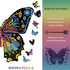 Wooden Puzzles for Adults,Wooden Animals Shaped Puzzles,Unique Shaped Jigsaw Puzzles,Magic Wooden Jigsaw Puzzles, Wood Puzzles Adult, Unique Puzzl...