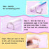 3 Pieces Reusable Dental Floss Handle with 300 Pieces Dental Floss Refill Heads Unflavored Colorful Floss Interdental Toothpick Flosser for Adults...