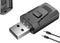 USB BT 5.0 Adapter 4-in-1 Wireless Stereo Audio Transmitter Receiver Adapter with 3.5mm AUX for Car Aux PC TV Speaker Home Audio System...