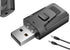 USB BT 5.0 Adapter 4-in-1 Wireless Stereo Audio Transmitter Receiver Adapter with 3.5mm AUX for Car Aux PC TV Speaker Home Audio System...