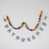 Creative Co-Op Wool Felt Ball Garland, Multi Color...