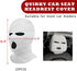 2 PCS Car Headrest Cover, Personalized Funny Car Seat Full Face Mask, Ski Mask Wrap Protection for Auto Front Seat Rest Decoration, Universal Inte...