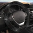 Gothic Spider and Web Steering Wheel Covers,Anti Slip Sweat Absorption Elasticity Car Accessories Steering Wheel Protector Universal 15 Inch for S...