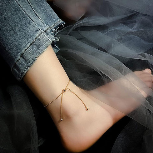 Adjustable Anklet Bracelet for Women Thin Chain Anklet Boho Anklets for Women Bangle Anklets for Women Summer Beach Jewelry Classy Gifts for Women...