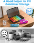 ASprink Pill Organizer 3 Times a Day - Medicine Pill Organizer - Weekly Pill case - Daily Pill Box 7 Day Organizer Container for Vitamins and Medi...