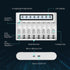 EBL AA AAA Battery Charger, Independent 8 Slots with Advanced Discharge Function, LCD Screen for 1.2V NiMH NiCD Rechargeable Batteries, Micro USB ...