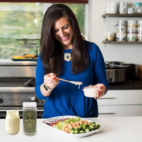 Dairy Free Ranch Mix by Farrell Specialty Foods – Dairy, Egg, Soy, Nut, Sugar, Sodium / & Salt Free – Delicious Salad Dressing, Vegetable Dip & Se...