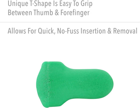 Howard Leight by Honeywell Maximum Lite Low Pressure Disposable Foam Earplugs 5-Pair Vending Pack (LPF-5)...