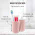 Travel Case for Toothbrush, Toothpaste and Makeup Brushes, Toothbrush holders travel. Portable Holder for Home, School, Camping and Bathroom(Pink)...