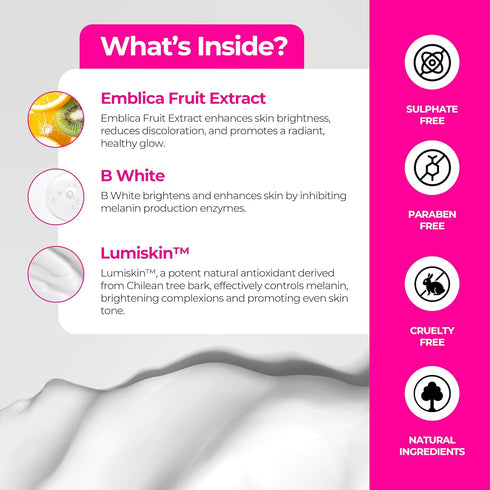 Vitamin C Brightening Serum for women - Hyaluronic Acid Serum for Skincare - Brightening, Anti-Wrinkle Serum - Hydrating, Anti-Ageing Serum - Para...