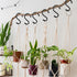 3 Inch 12 Pack Small S Hooks,Heavy Duty S Hooks for Hanging Plants,Vinyl Coated Non Slip S Hooks ,Black S Hooks Pot Rack Closet Hooks for Hanging ...