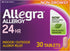 Allegra Adult 24HR Non-Drowsy Antihistamine, 30 Tablets, Fast-Acting Allergy Symptom Relief, 180 mg...