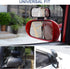 JONMON Blind Spot Mirror - 1 Pack Adjustable 360 Degree Rotation Car Auxiliary Convex Wide Angle Mirror Snap Way Clip On Side Rearview Mirror Univ...
