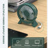 USB Fan 5in Mini USB Desk Table Fan Personal Quiet Fan Portable Desktop Cooling Fan Powered by USB PC Netbook for Camping Home Office Outdoor Trav...