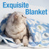 Pet Soft 1 Pack 3 Blankets Dog Blankets Small - Fluffy Cats Dogs Blankets for Small Dogs, Cute Print Pet Throw Puppy Cozy Blankets 3 Pack (Elephan...