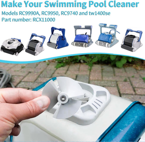 RCX11000 Pool Cleaner Impeller with Screw for Hayward TigerShark QC Shark SharkVac XL Robotic Pool Cleaners...