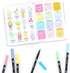 Tombow 56187 Dual Brush Pen Art Markers, Pastel, 10-Pack. Blendable, Brush and Fine Tip Markers...